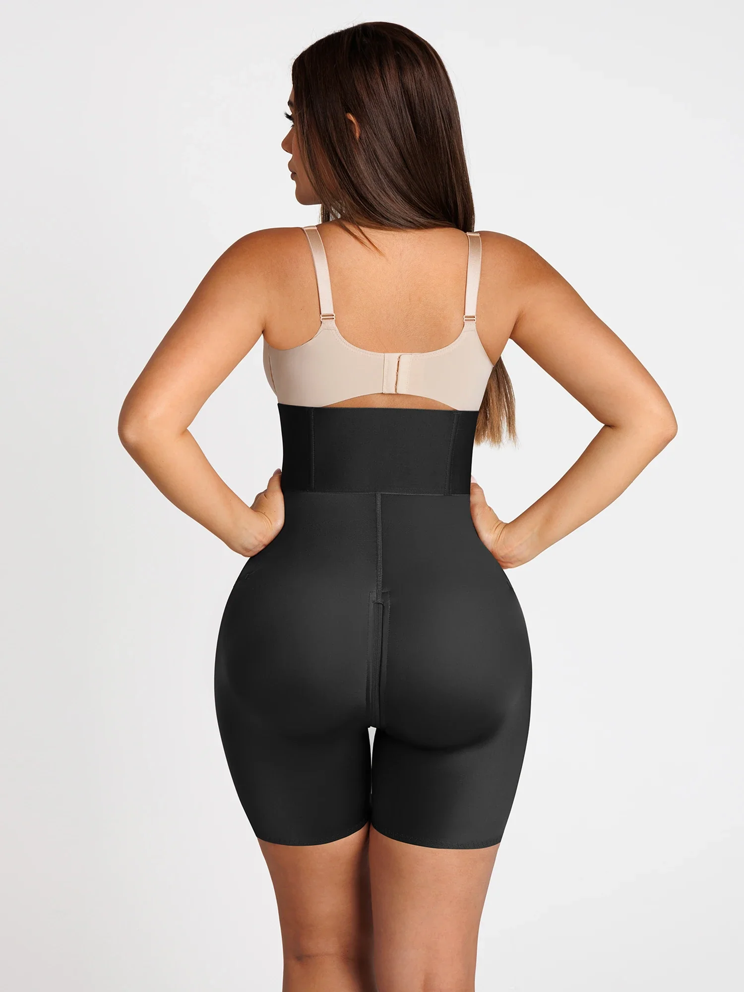 Tummy Control Wide Waistband Shaping Shorts - Image 6