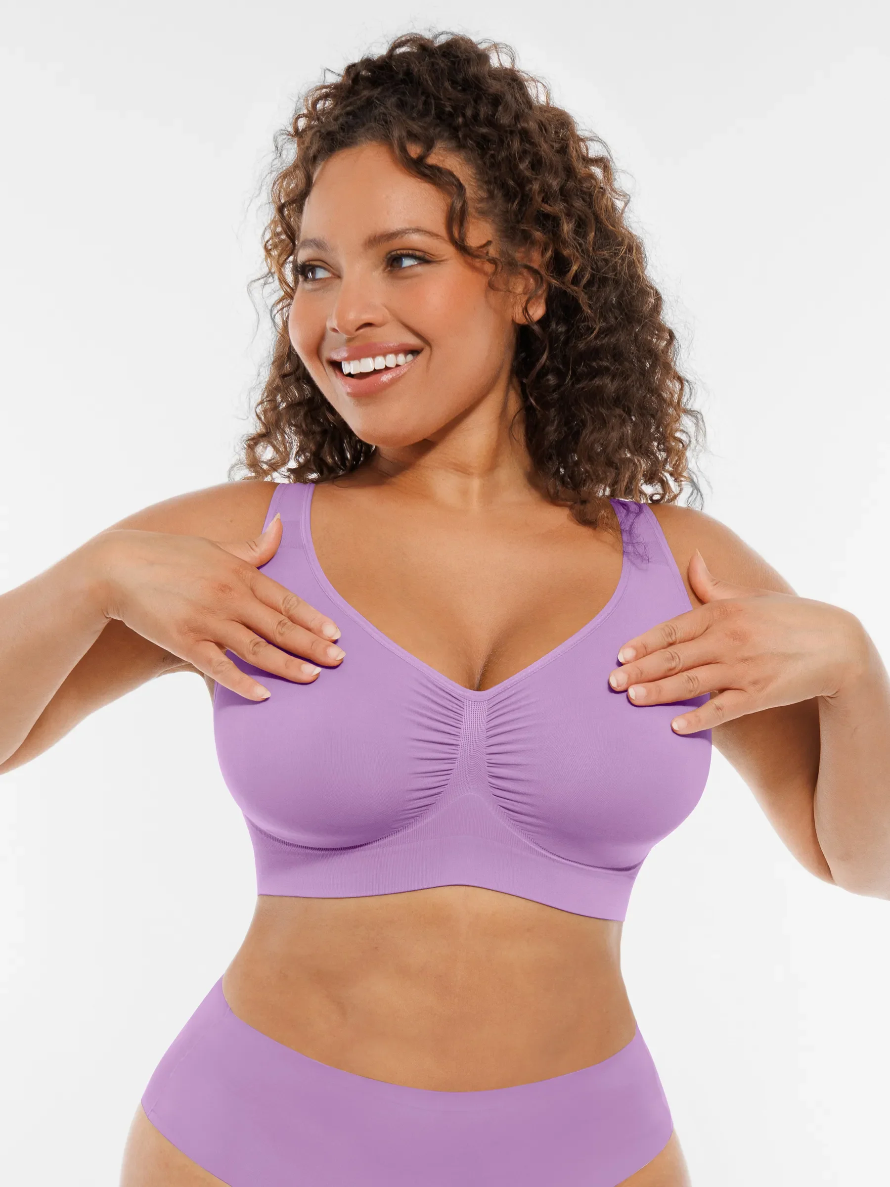 No Underwire Wide Straps Everyday Bra Bundle - Image 75