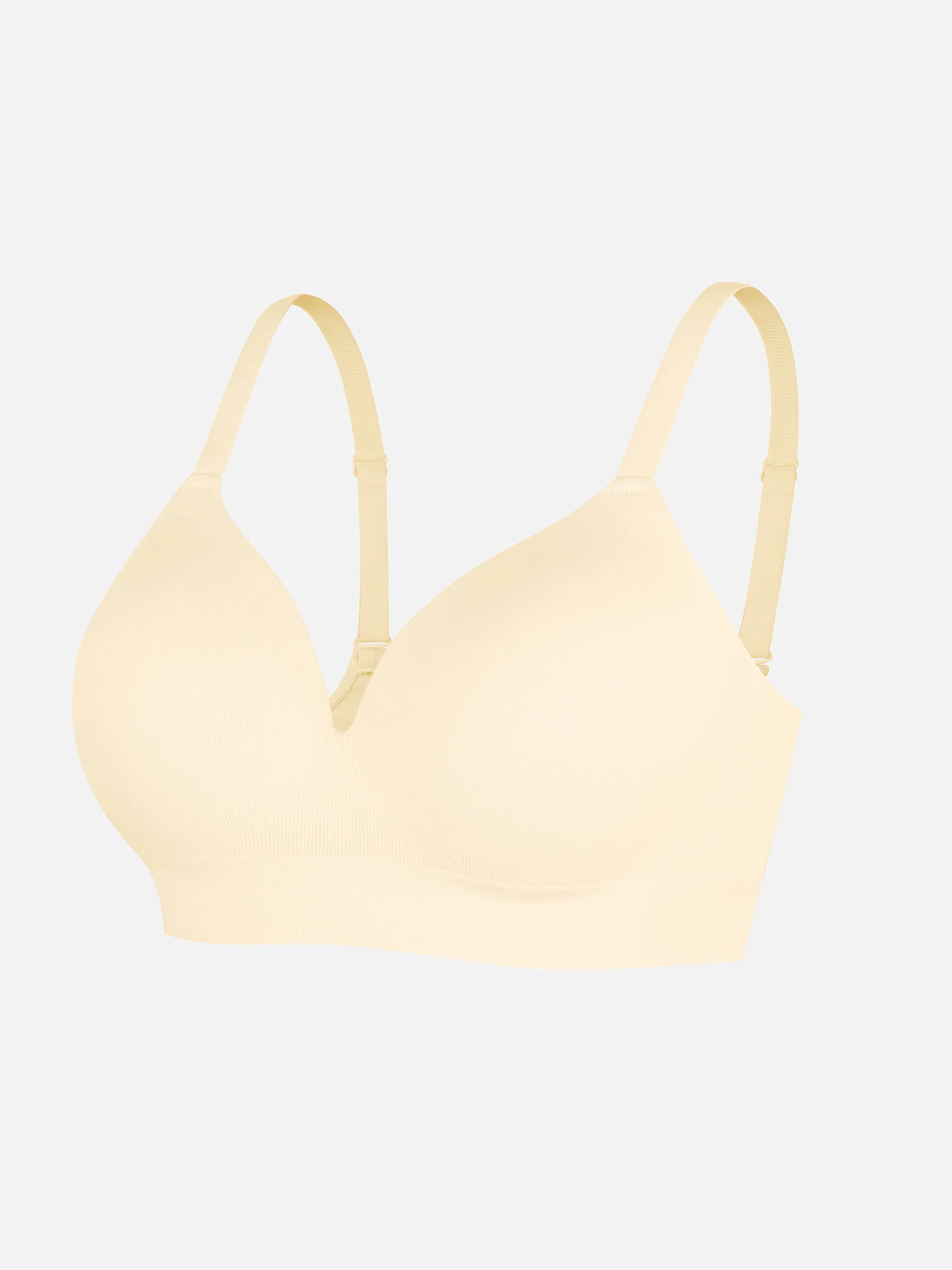 Wireless Seamless Push-Up V-neck Bra - Image 46