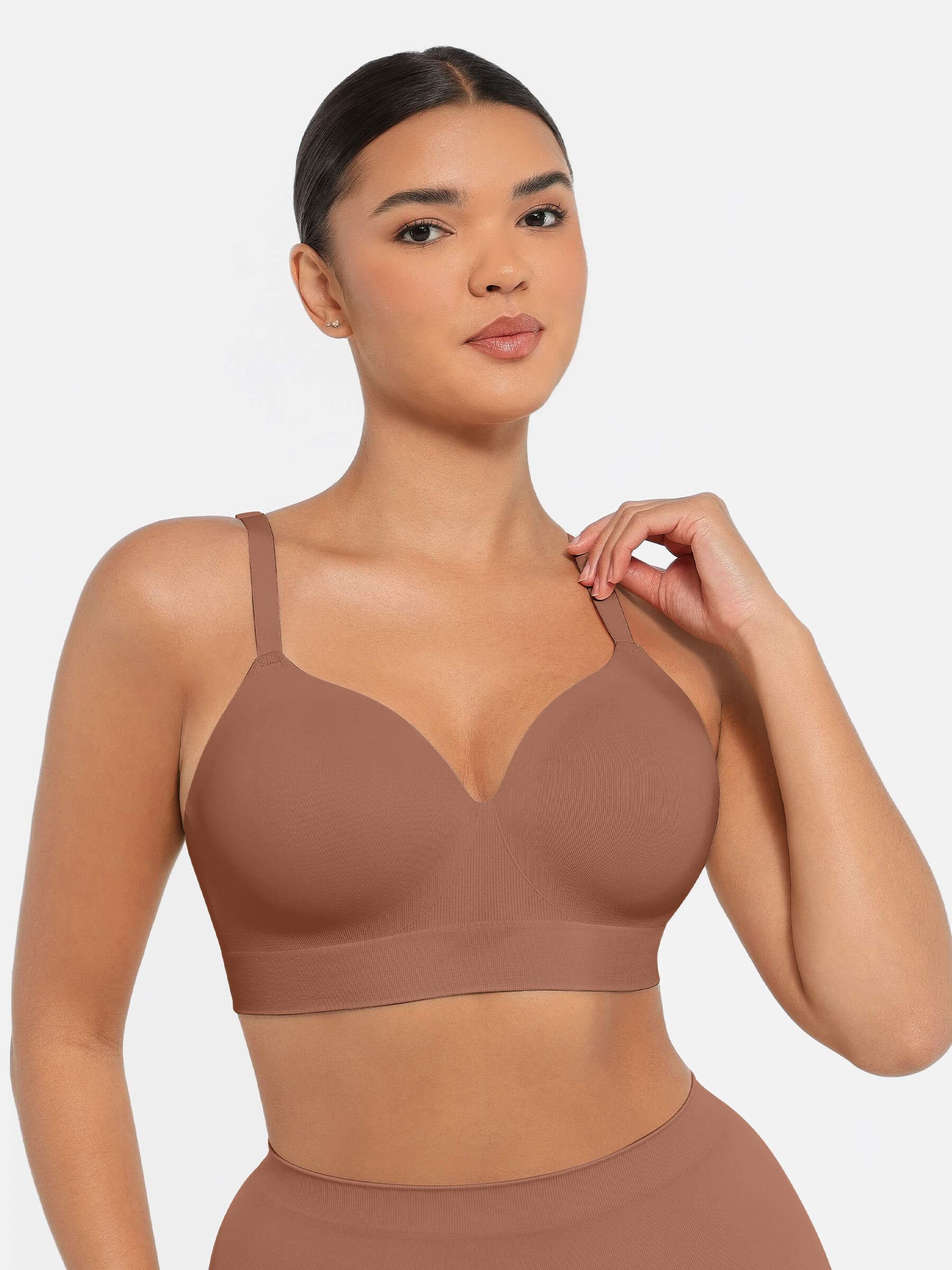 Push-Up Full Coverage Wireless Bra Bundle - Image 42