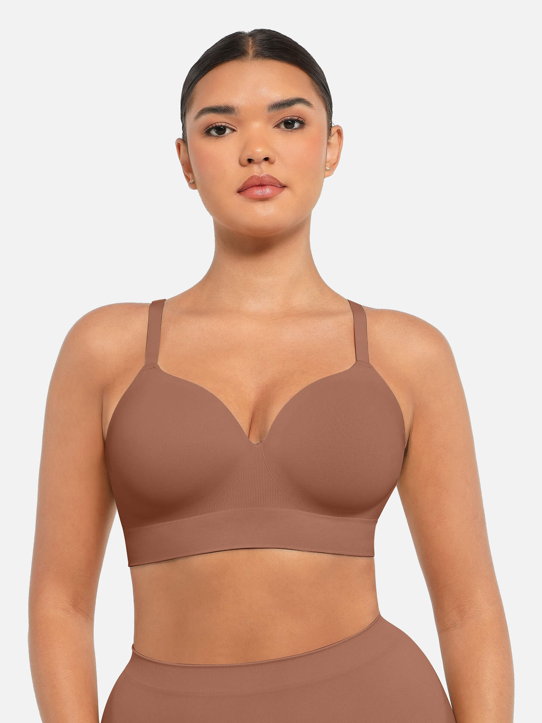 Push-Up Full Coverage Wireless Bra Bundle - Image 44