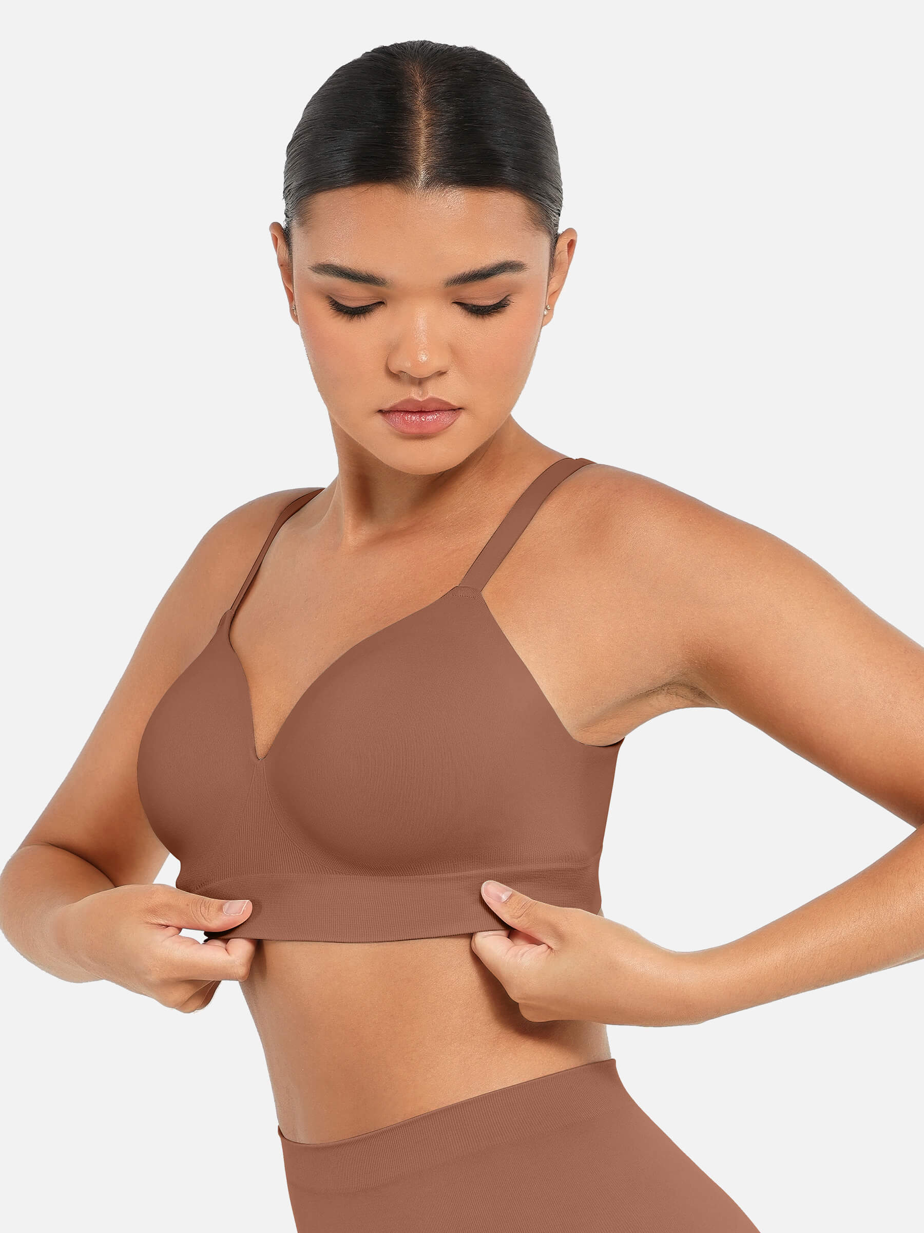 Push-Up Full Coverage Wireless Bra Bundle - Image 45