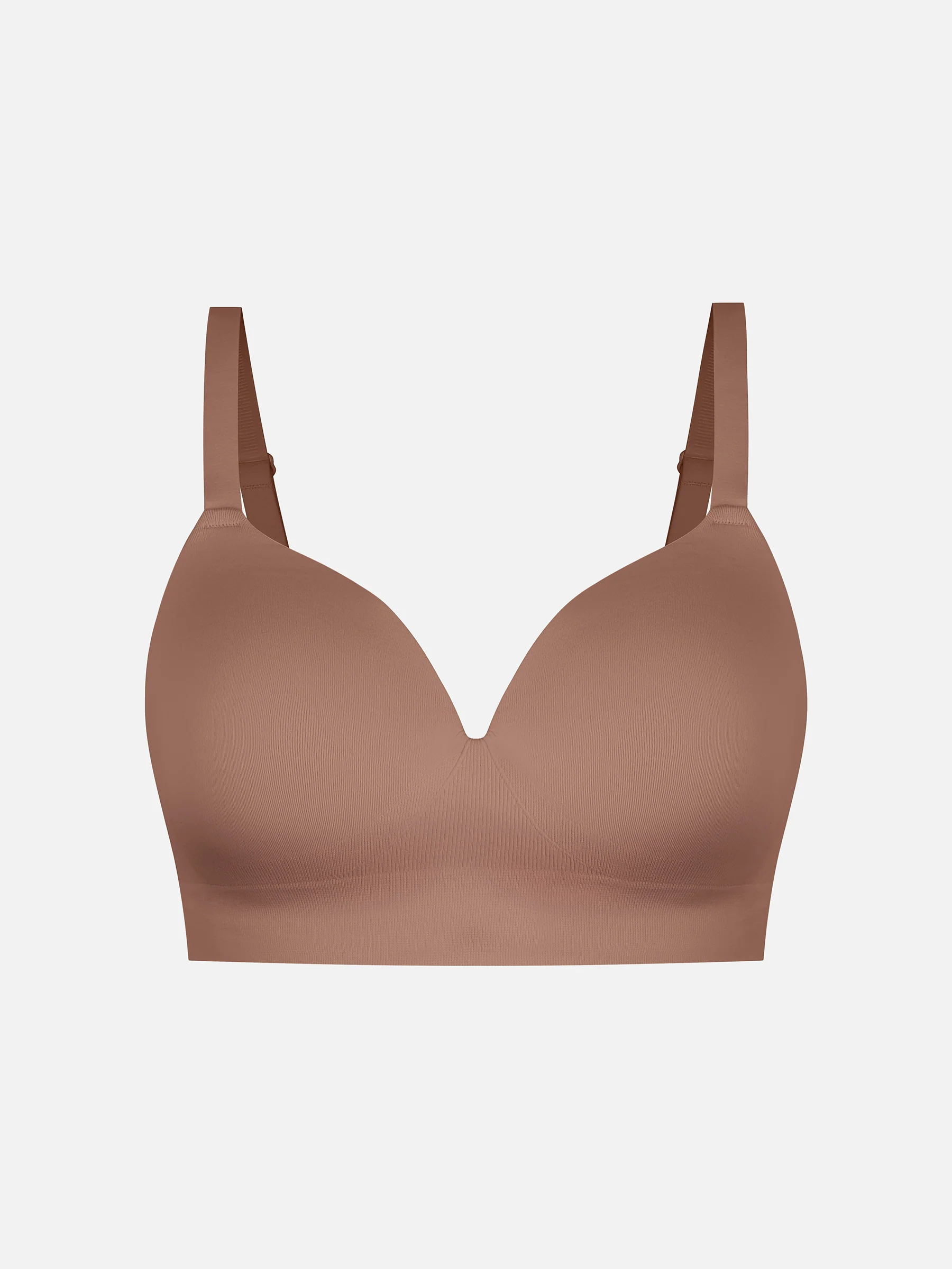Wireless Seamless Push-Up V-neck Bra - Image 16