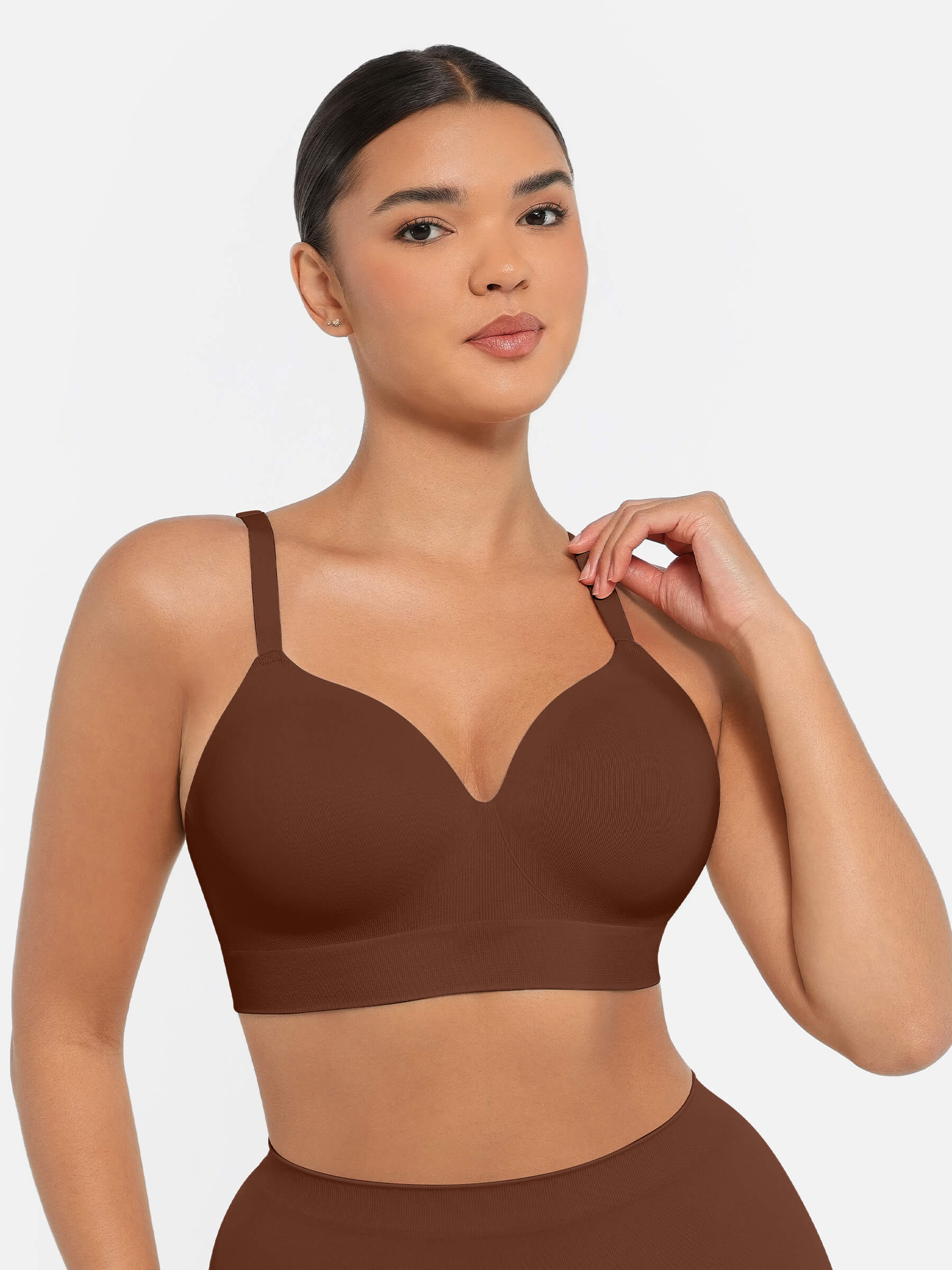 Push-Up Full Coverage Wireless Bra Bundle - Image 52