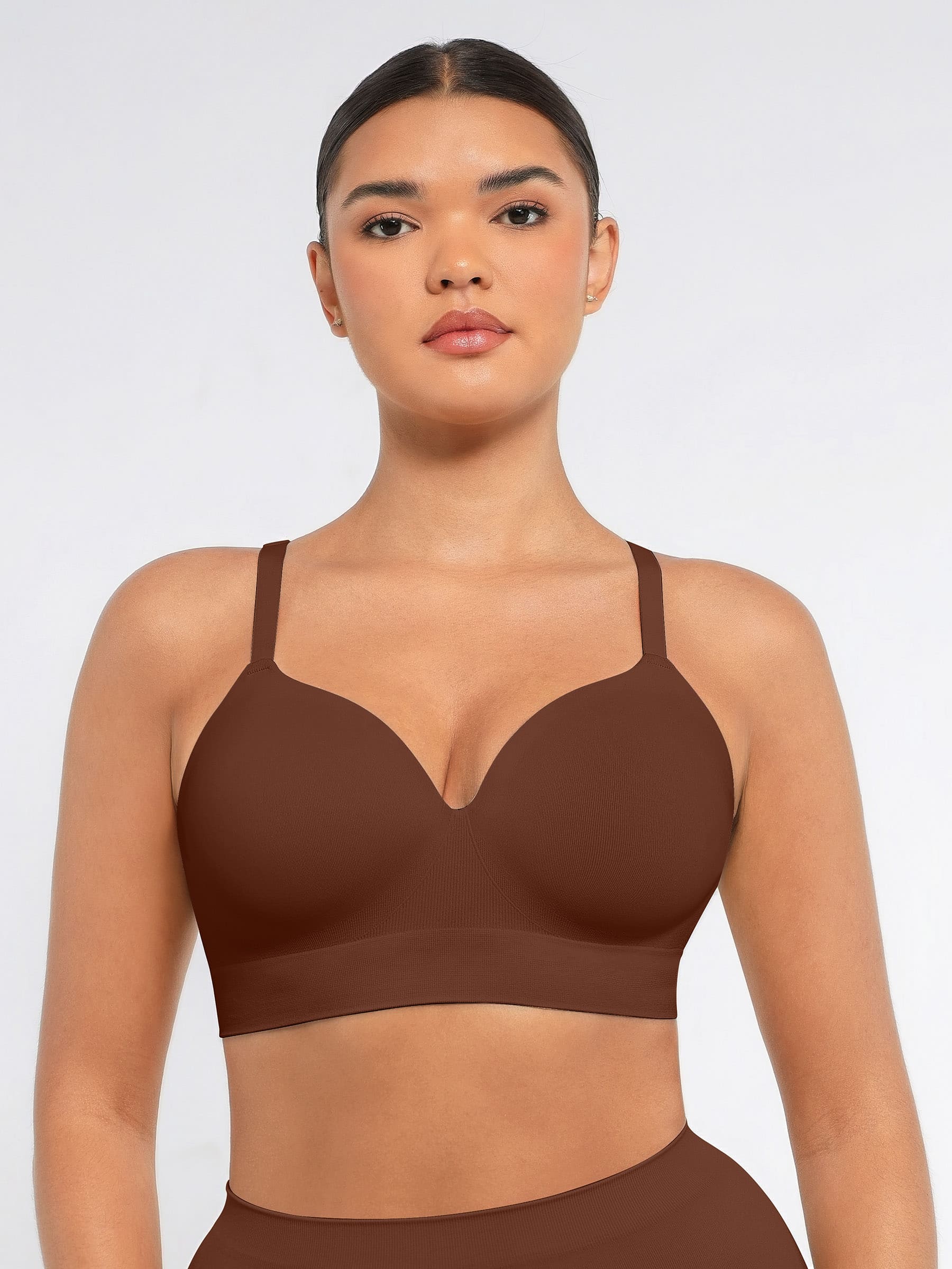 Push-Up Full Coverage Wireless Bra Bundle - Image 57