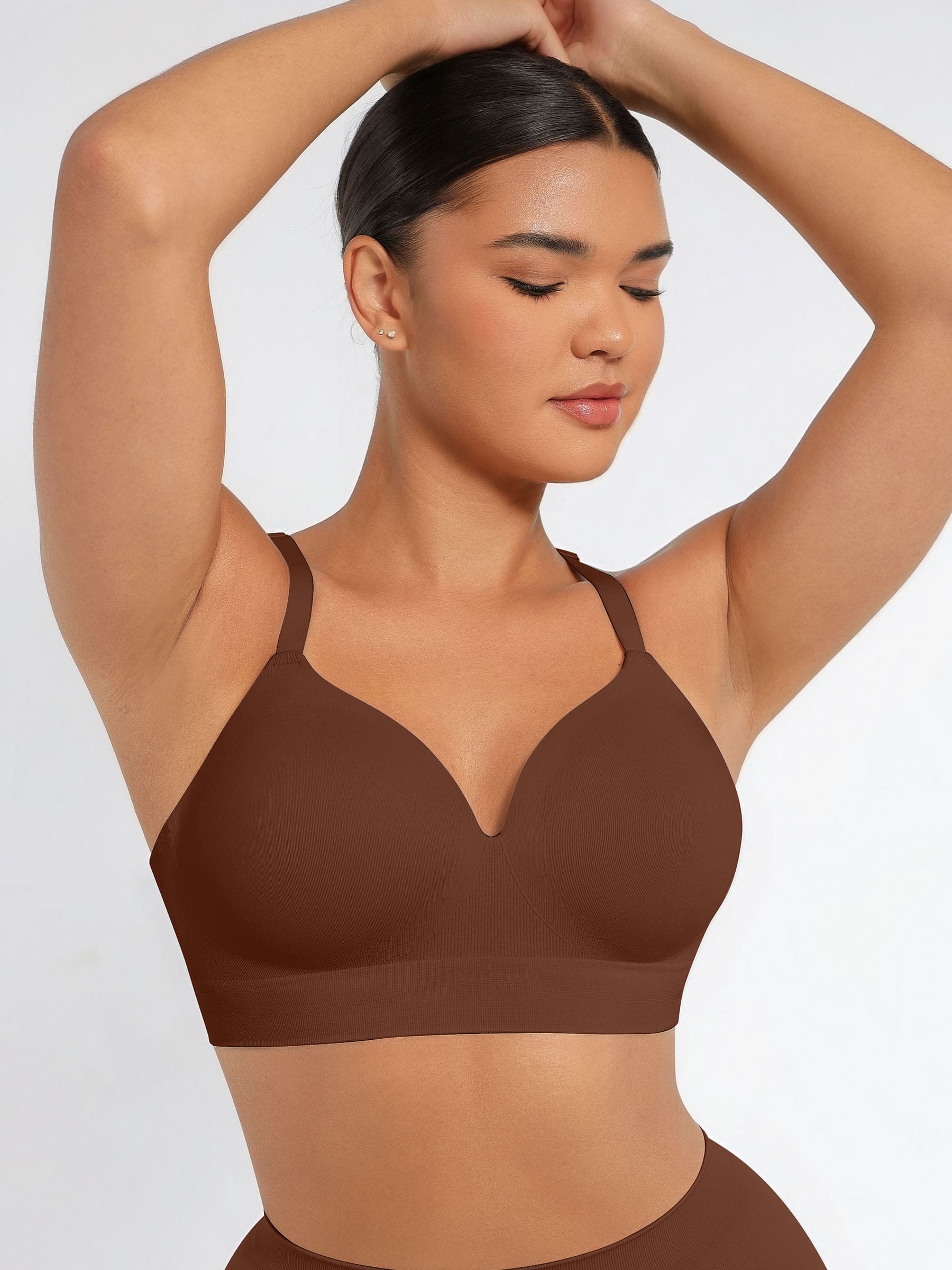 Push-Up Full Coverage Wireless Bra Bundle - Image 54