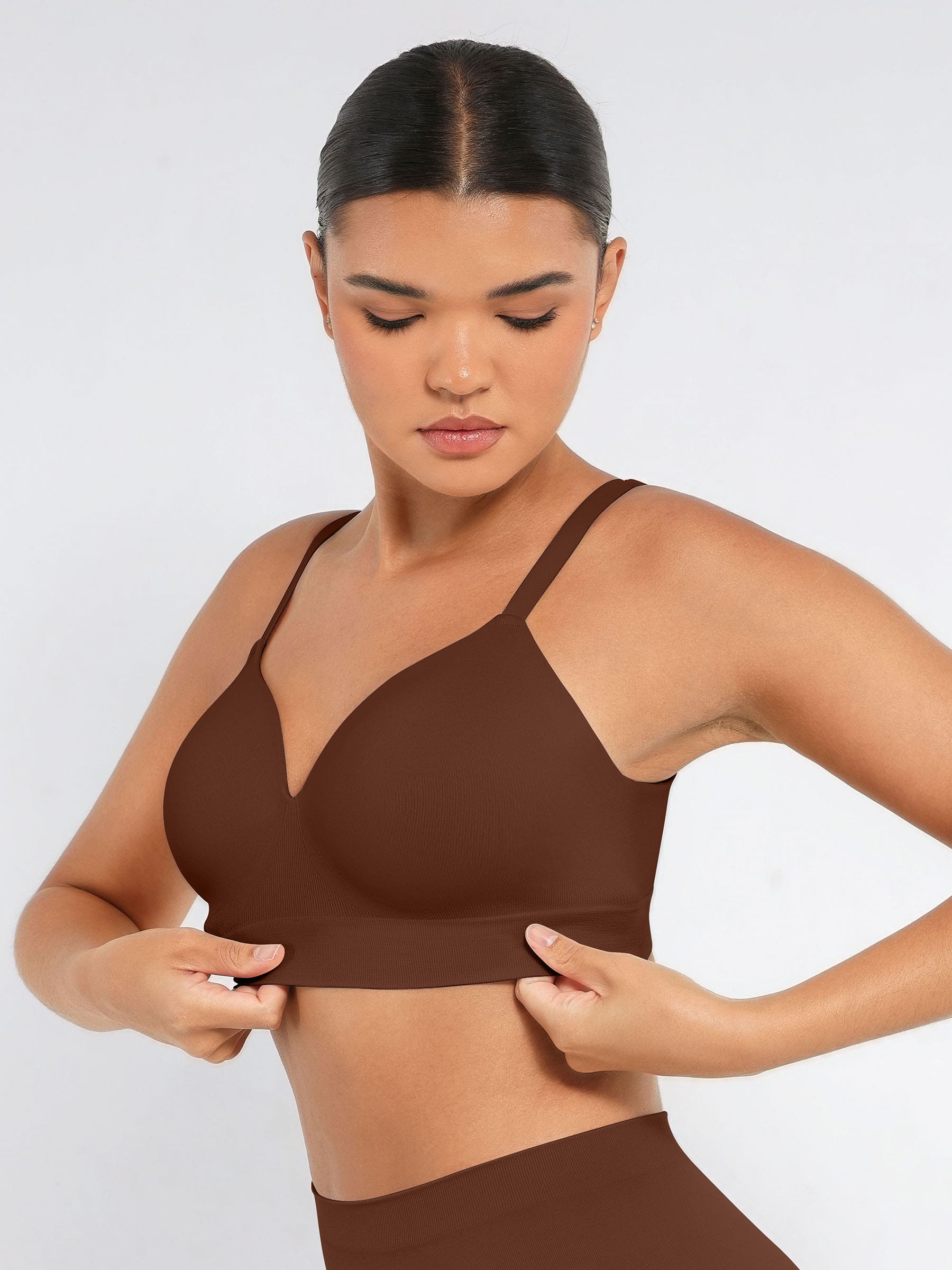 Push-Up Full Coverage Wireless Bra Bundle - Image 58