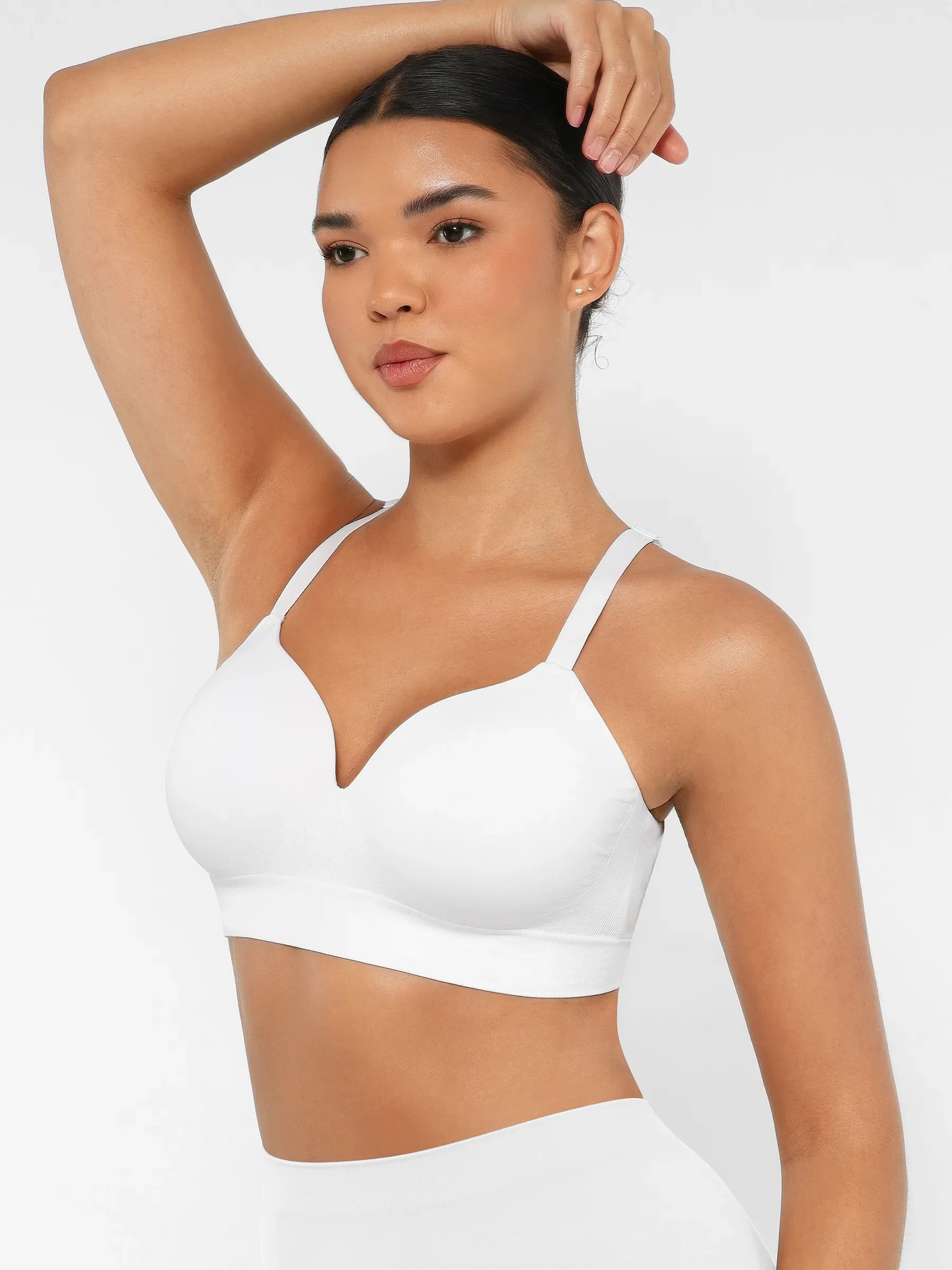 Wireless Push-Up Seamless Comfort Full Coverage Bra - Image 30