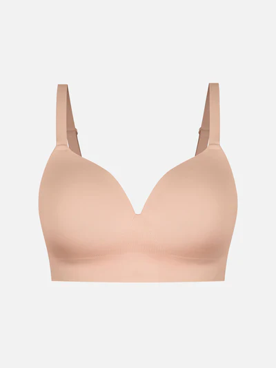 Wireless Seamless Push-Up V-neck Bra - Image 26