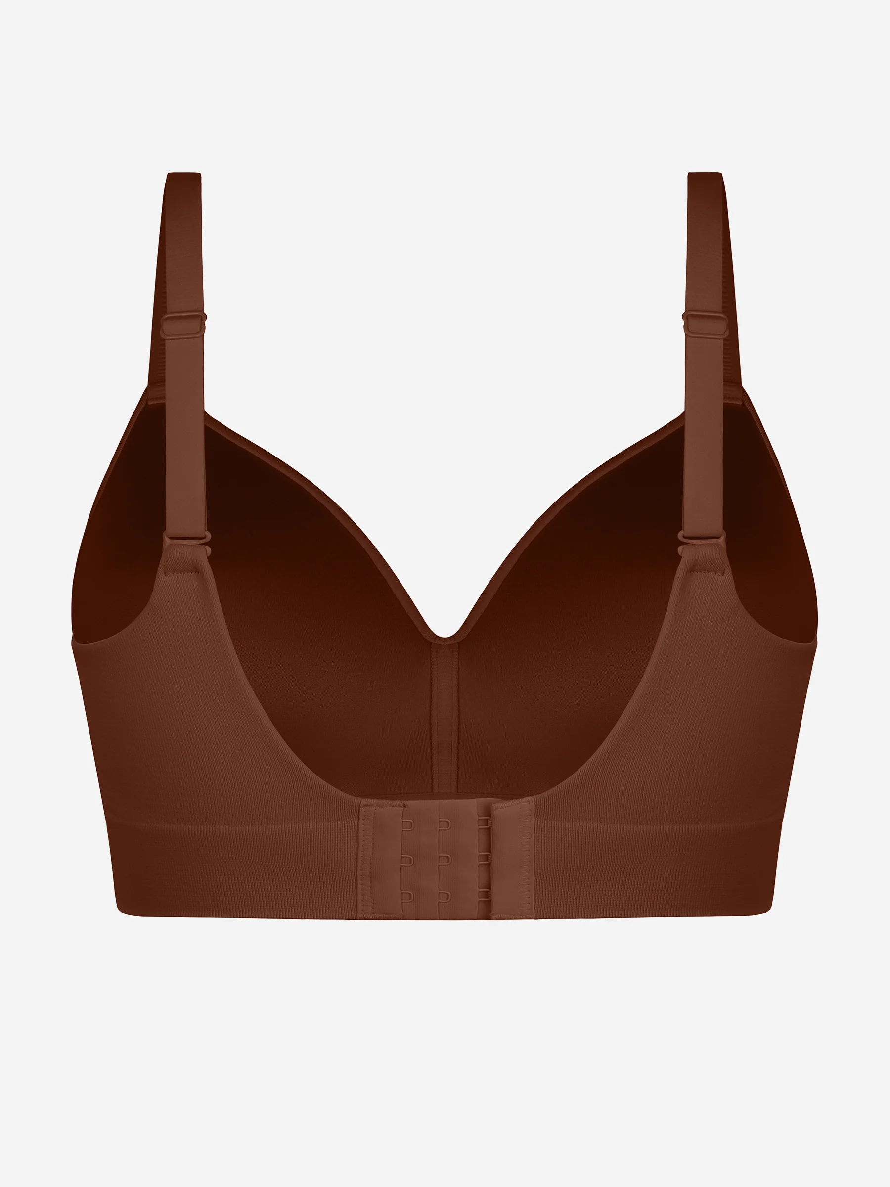 Wireless Seamless Push-Up V-neck Bra - Image 56