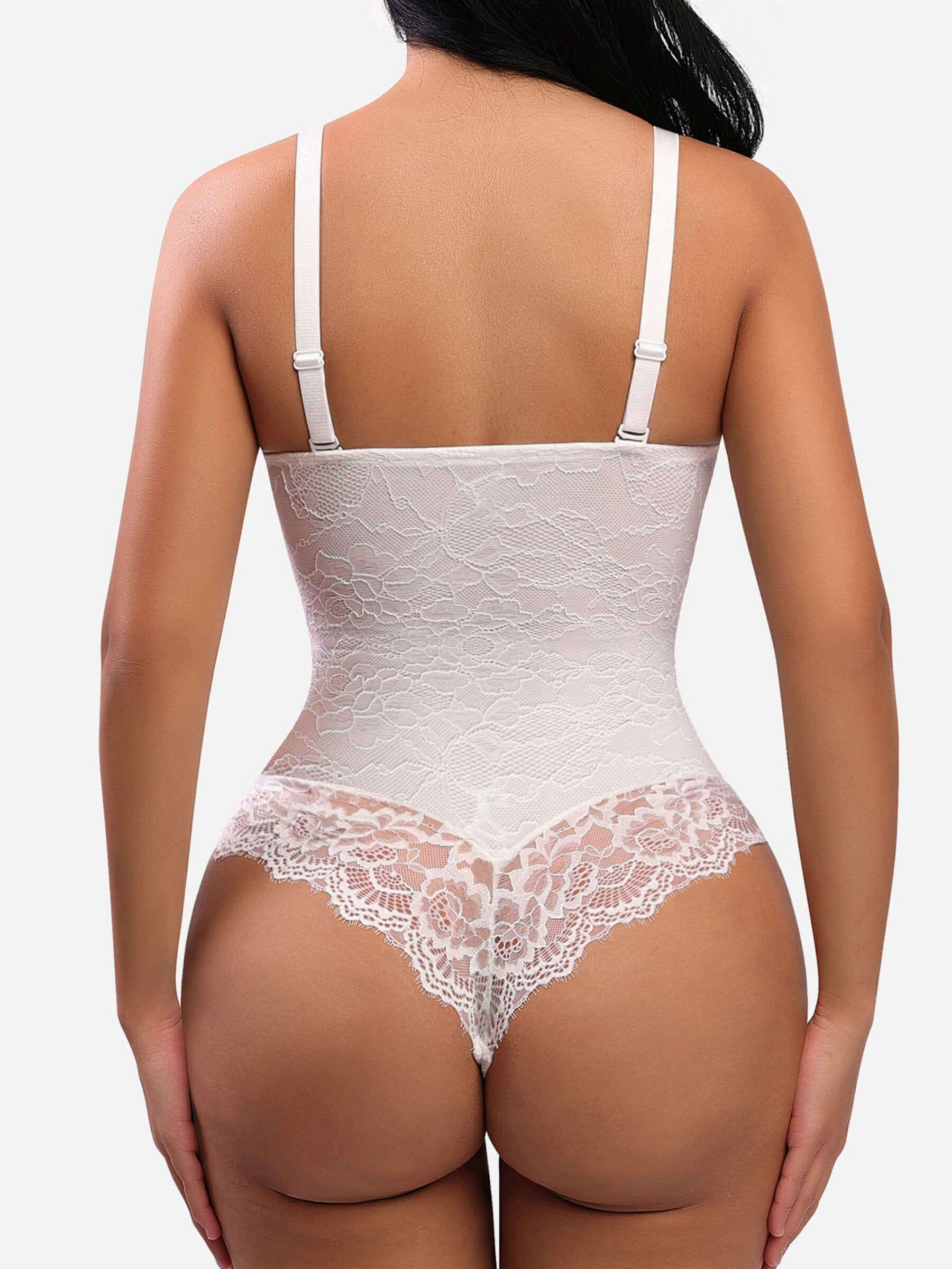Lace Low Back Lace Bodysuit - Image 13