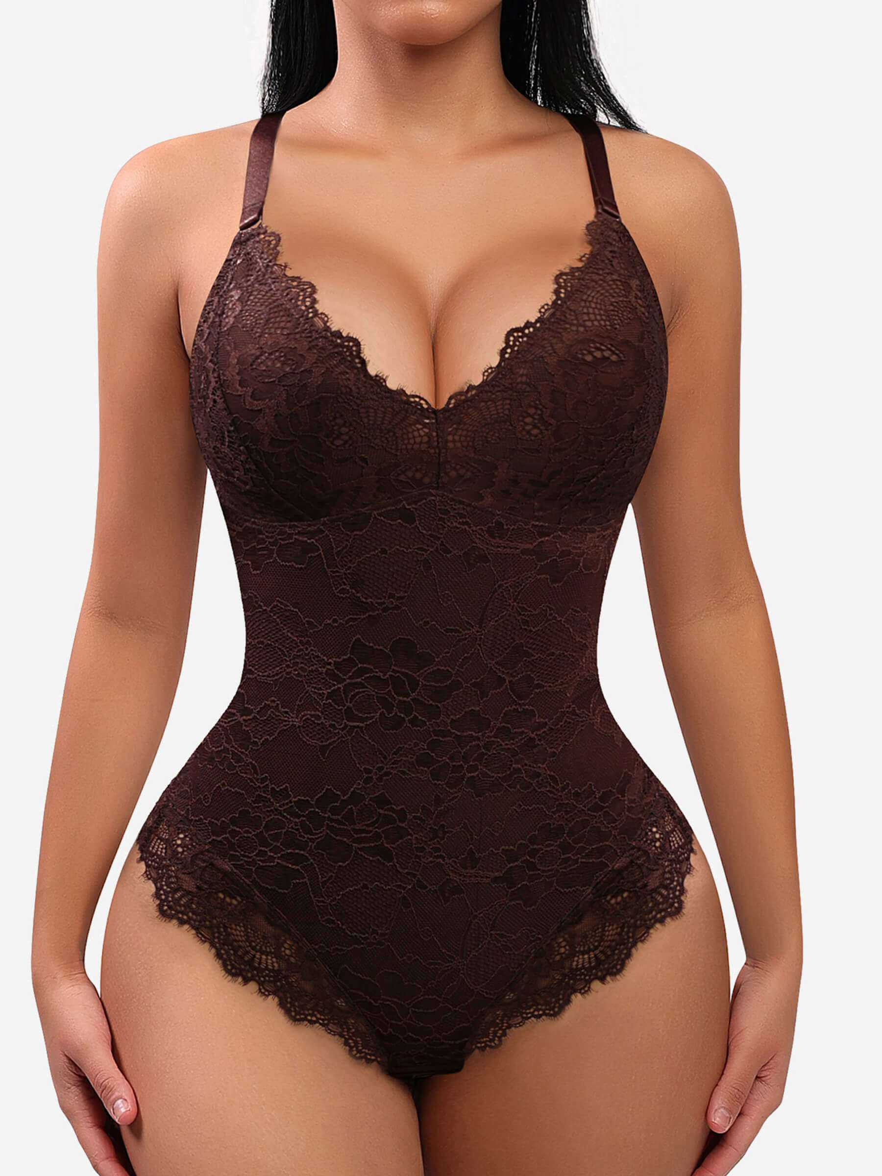 Lace Low Back Lace Bodysuit - Image 6