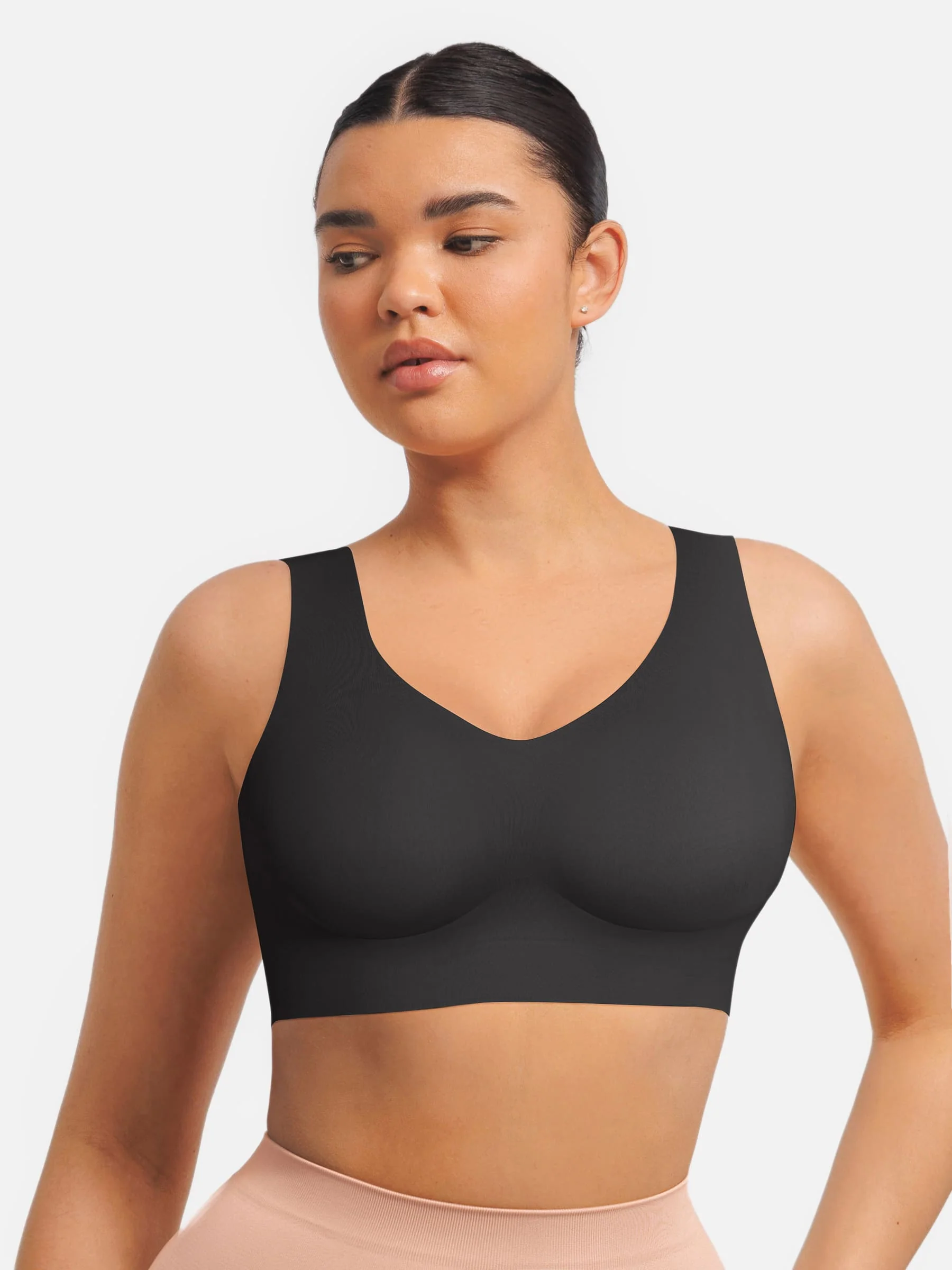 V-Neck Seamless Everyday Bra - Image 4