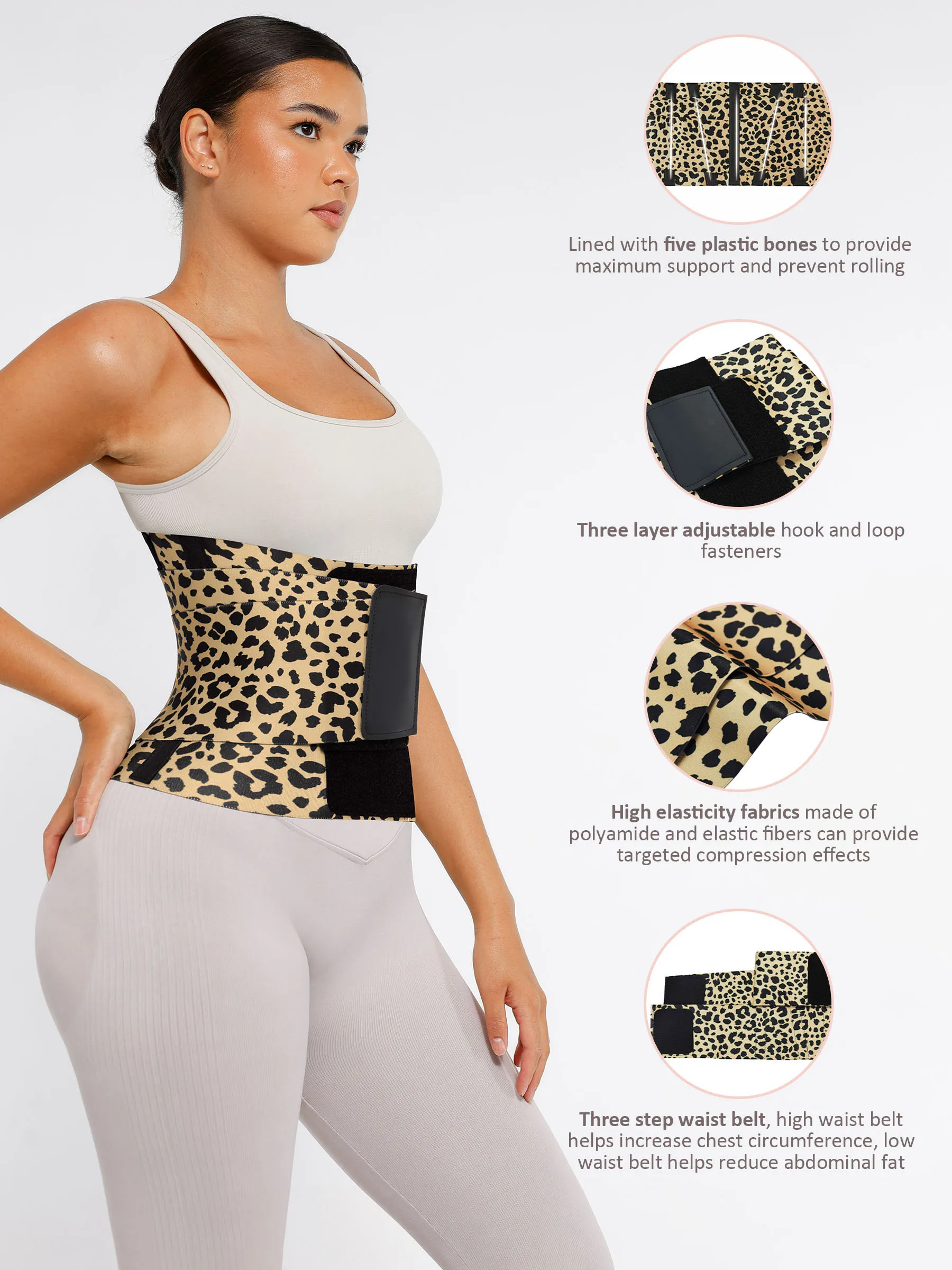Tummy Control Adjustable Waist Trainer Bundle - Image 18